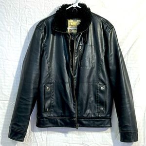 American Rag Brand Faux Leather Jacket size Medium.